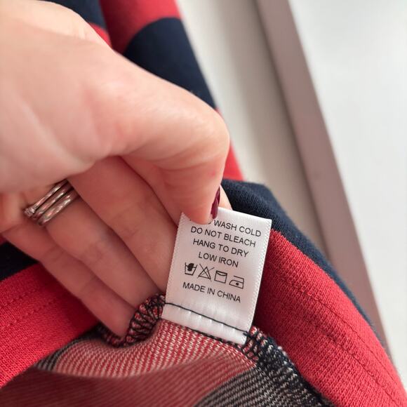 Tuckernuck Stripe Cotton Warren Rugby Shirt Sz M Preppy Academia - Picture 10 of 12